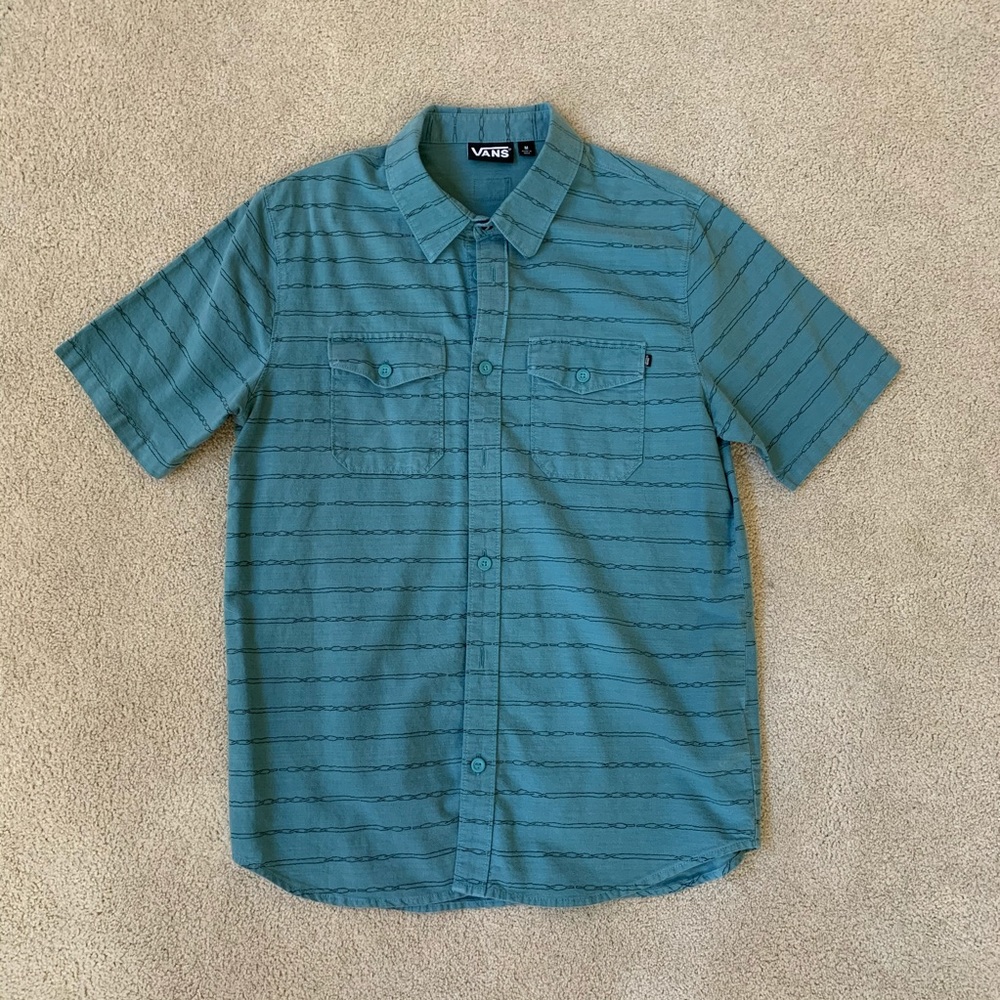 Vans Striped Button-down